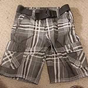Plaid shorts